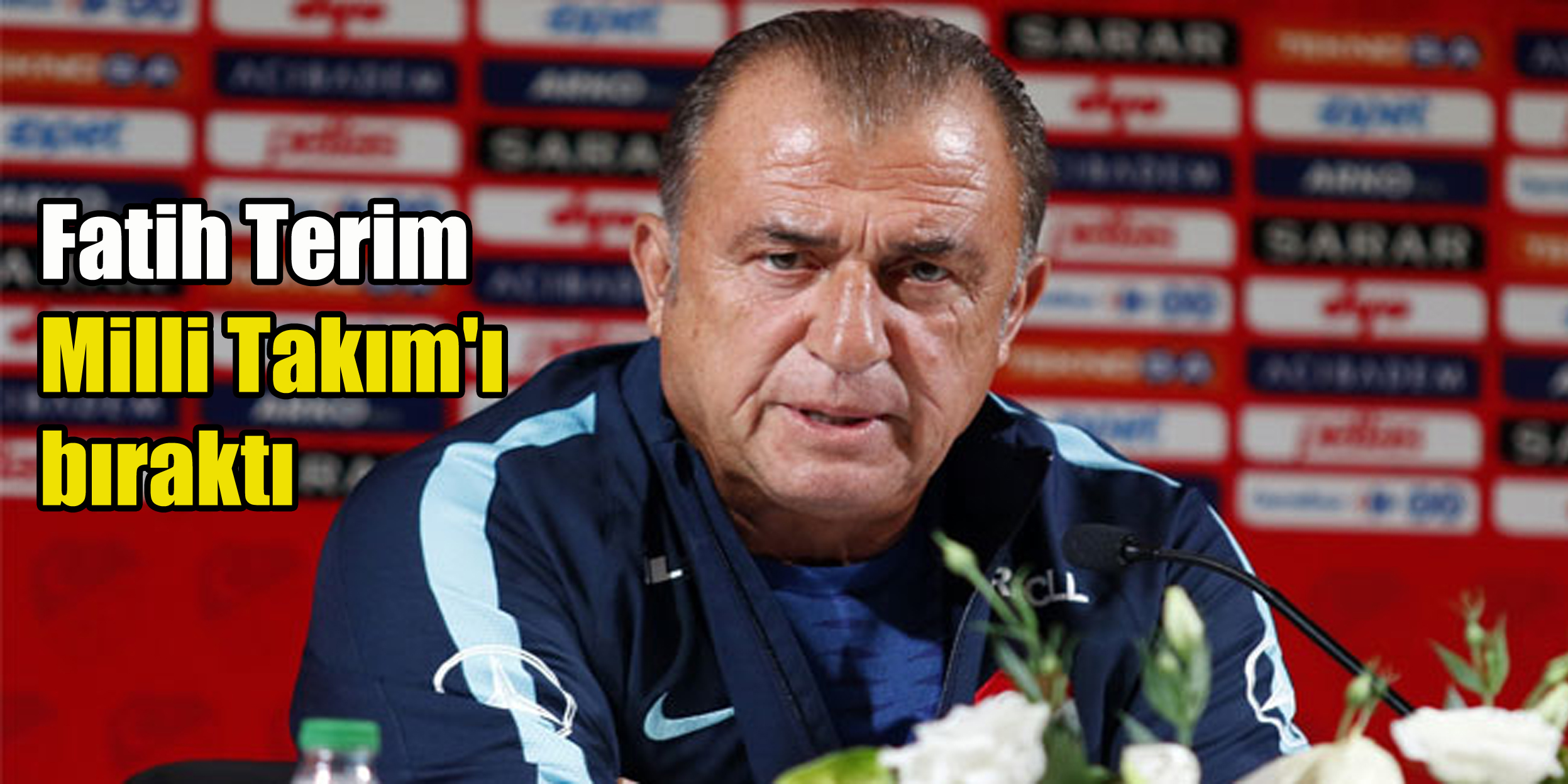 Fatih Terim Milli Takım'ı bıraktı