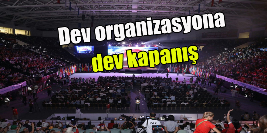 Dev organizasyona dev kapanış