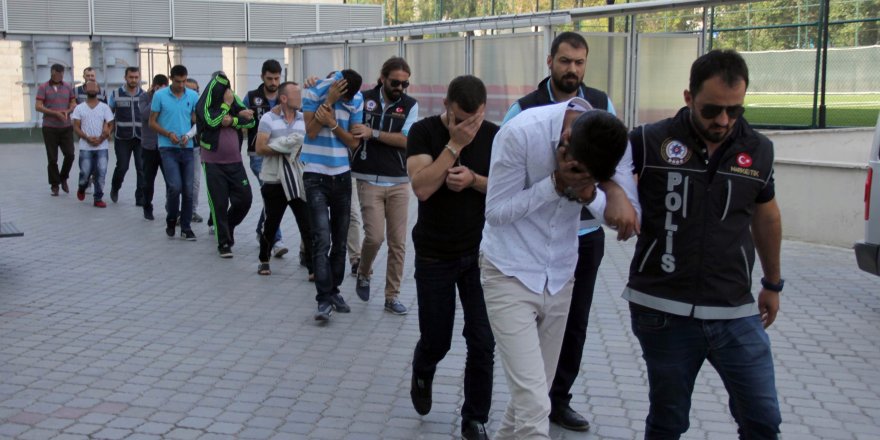  Samsun'da uyuşturucu ticaretinden 10 kişi adliyeye sevk edildi