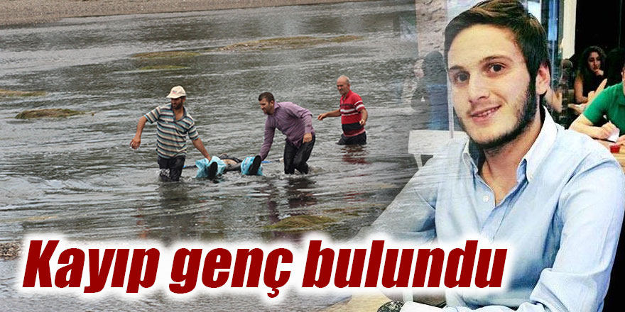 Kayıp genç bulundu