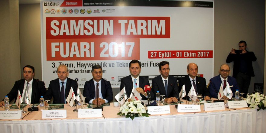  Samsun Tarım Fuarı 3. kez kapılarını açıyor