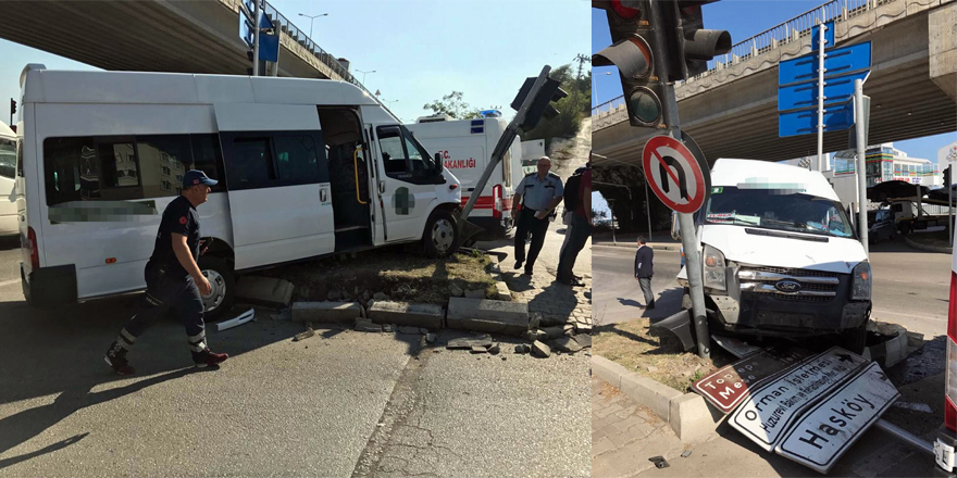 Samsun'da trafik kazası: 13 yaralı
