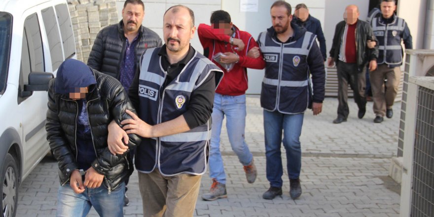 Samsun'da aranan 12 kişi yakalandı