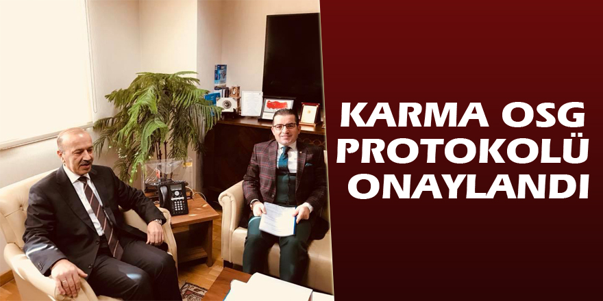 Karma OSG Protokolü onaylandı