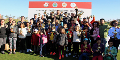 Samsun Valiliği Golf Kupası'nın kazananları belli oldu