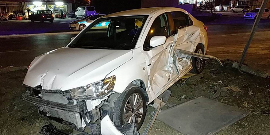 Samsun'da trafik kazası: 4 yaralı