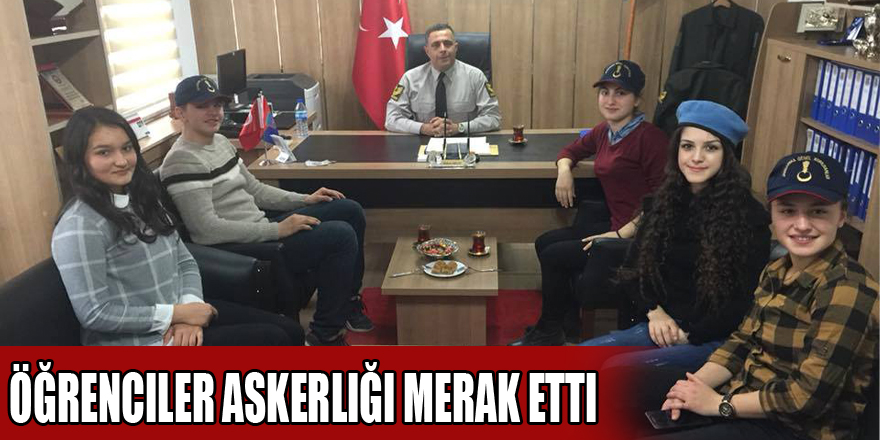 Öğrenciler askerliği merak etti