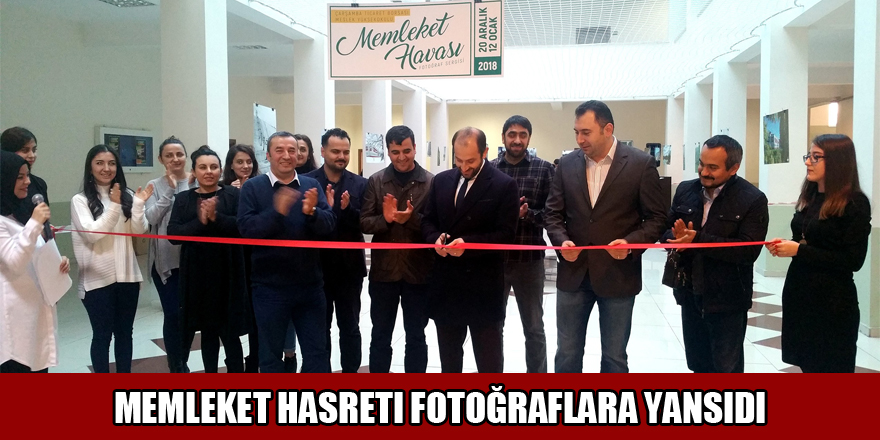 Memleket hasreti fotoğraflara yansıdı