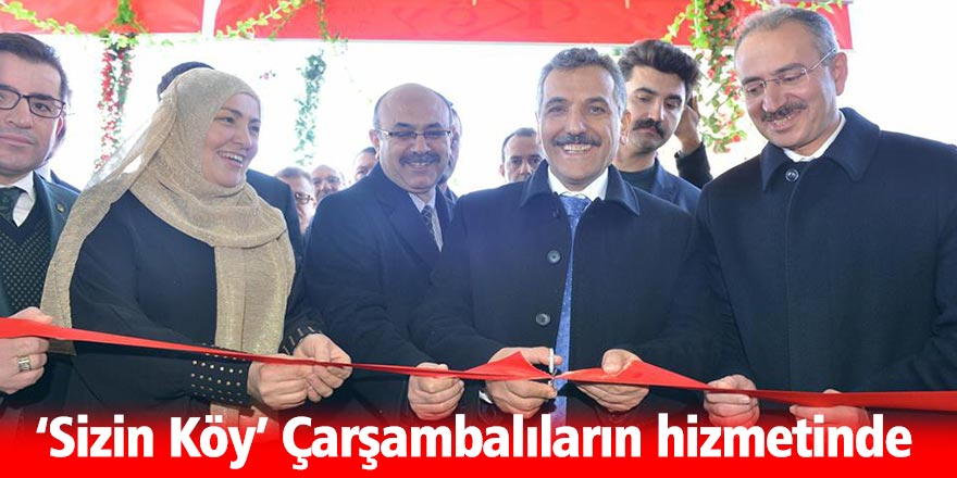 ‘Sizin Köy’ Çarşambalıların hizmetinde