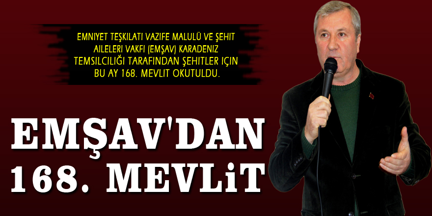 EMŞAV'dan 168. mevlit