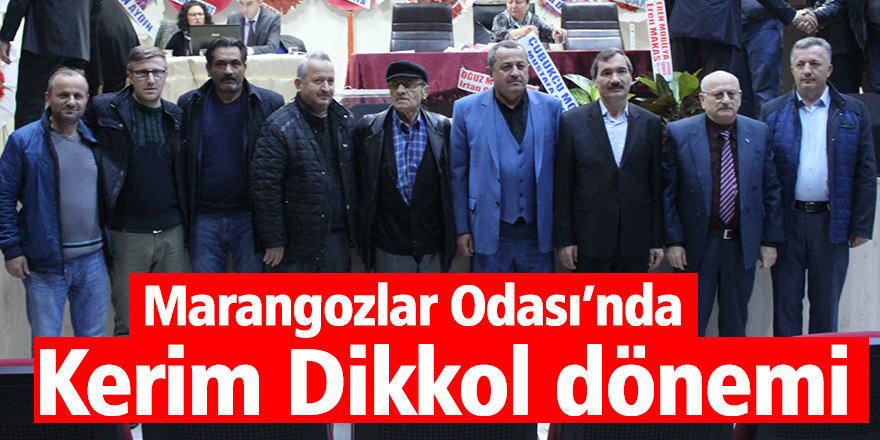 Marangozlar Odası’nda Kerim Dikkol dönemi