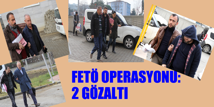 Samsun'da FETÖ operasyonu: 12 gözaltı