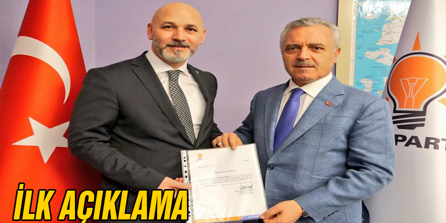 BAŞKAN KARADUMAN'DAN İLK MESAJ