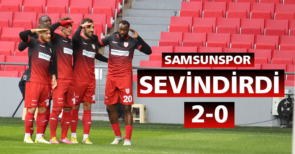 TFF 1. Lig: Samsunspor: 2 - Grandmedical Manisaspor: 0