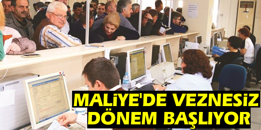 Maliye'de Veznesiz Dönem Başlıyor