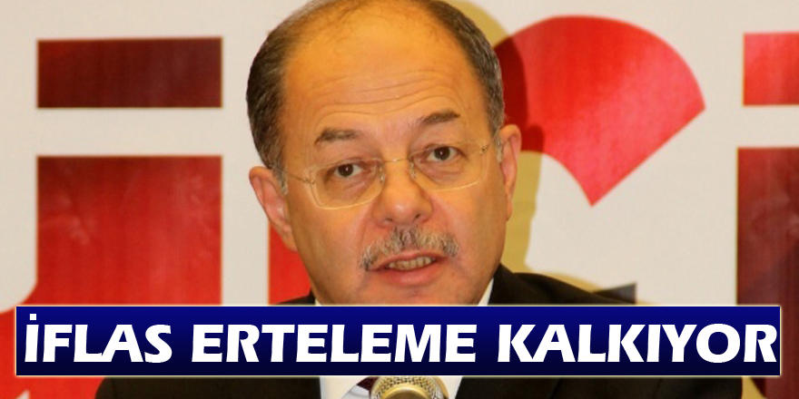 Akdağ açıkladı: İflas erteleme kalkıyor