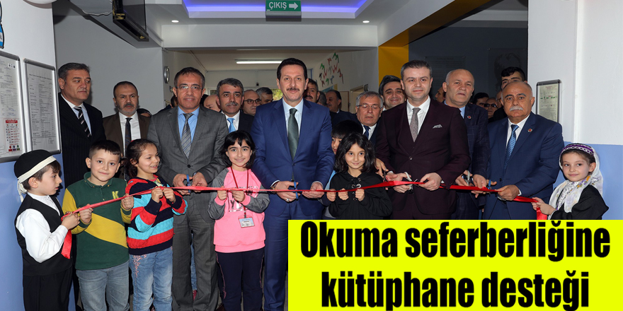 Okuma seferberliğine kütüphane desteği