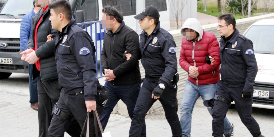 Samsun'da silah kaçakçılığından 4 kişi adliyeye sevk edildi