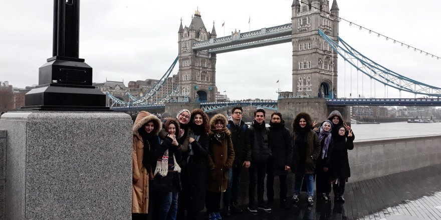 Atakum Anadolu İHL öğrencileri İngiltere’den döndü
