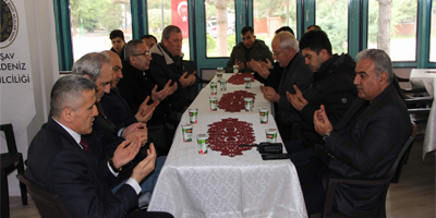 Samsun’da şehitler için mevlit okutuldu