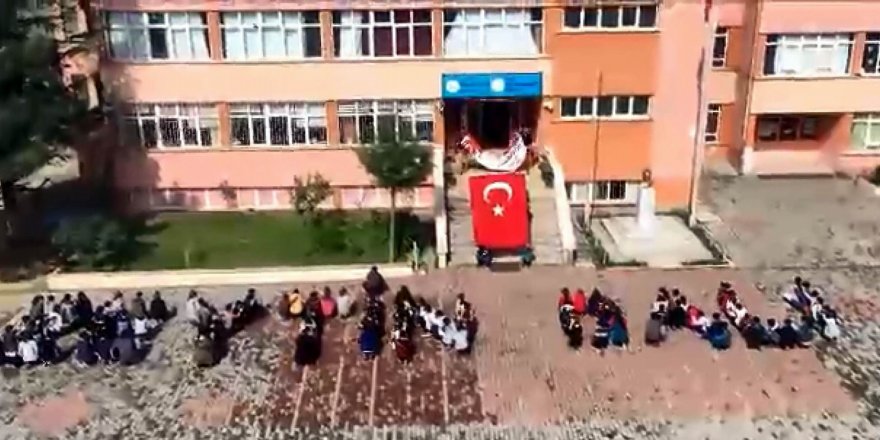 Öğrencilerden Afrin'deki Mehmetçiğe videolu destek 