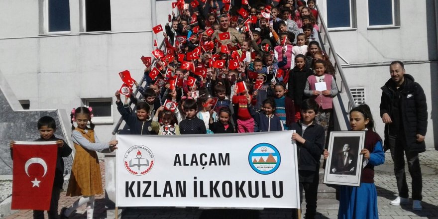 İlkokul öğrencilerinden Afrin'deki Mehmetçiğe mektup 