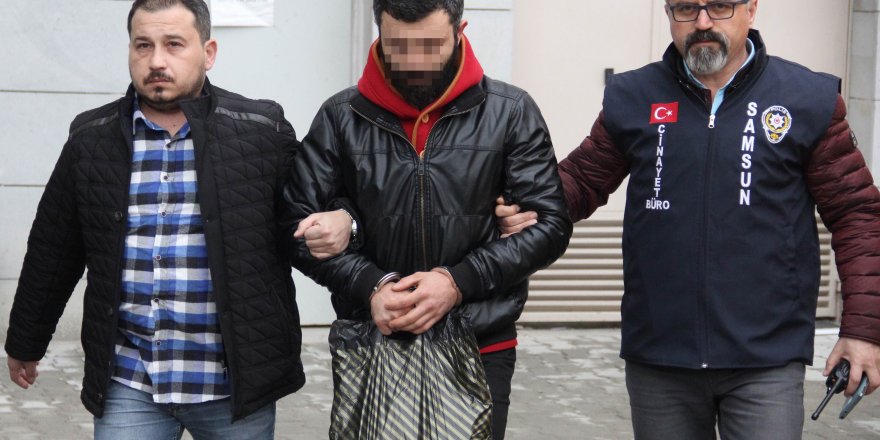 Samsun'da bir kişiyi kafasından vuran şahıs tutuklandı 