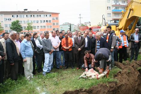 Tekkeköy tomlum sağlığı merkezinin inşaatına başlandı