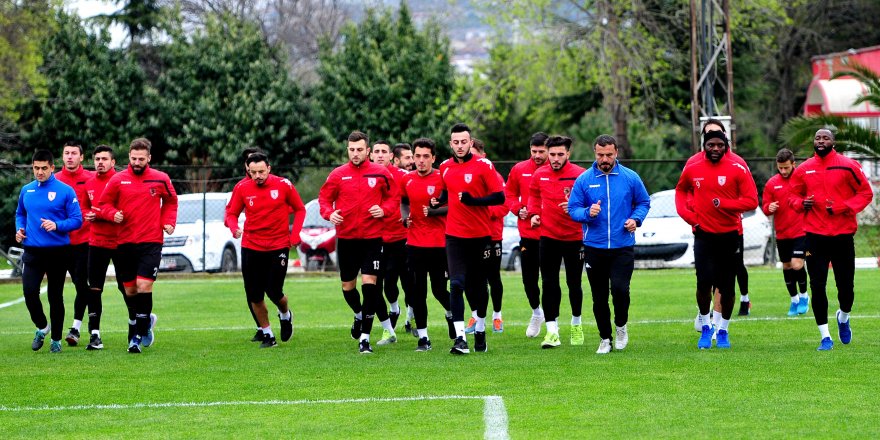  Samsunspor, Adanaspor maçı hazırlıklarına başladı 