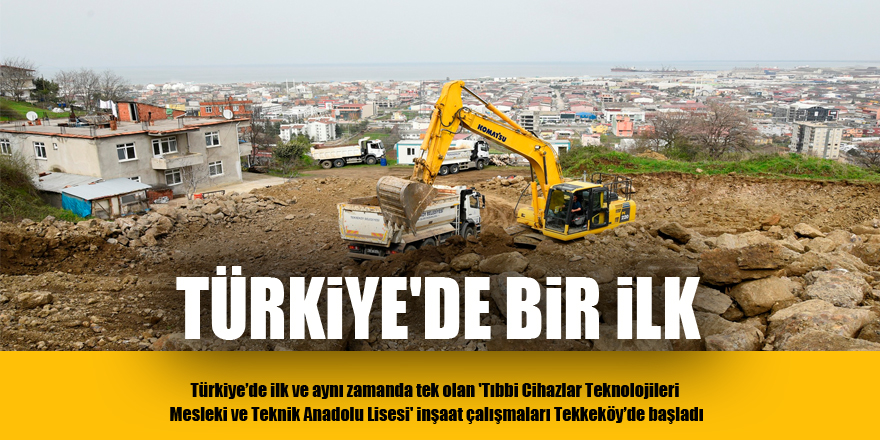 Türkiye'de bir ilk 