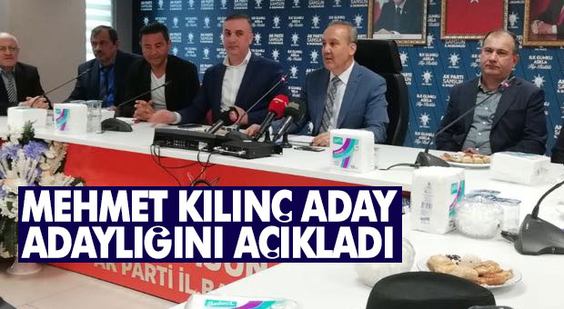 Kılınç başvurusunu yaptı