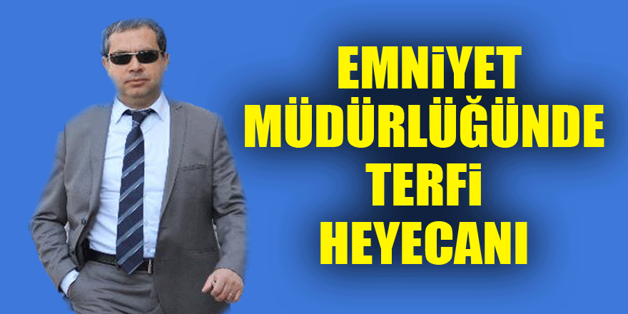 Samsun Emniyet Müdürlüğünde terfi heyecanı