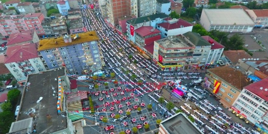 Samsun’un en büyük iftar sofrası