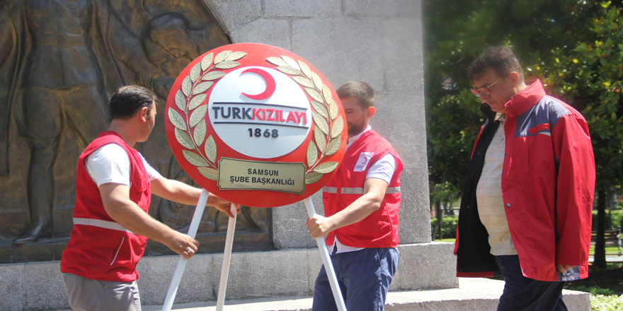 Samsun’da Türk Kızılayı’nın kuruluşunun 150. yılı kutlandı 