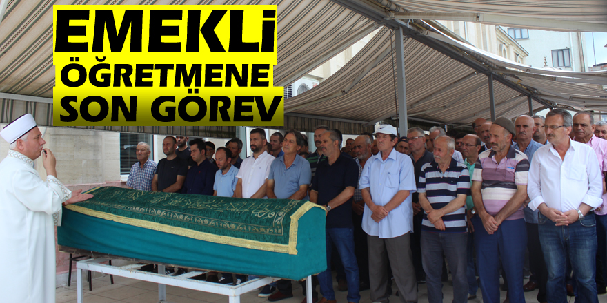 Emekli Öğretmene son görev