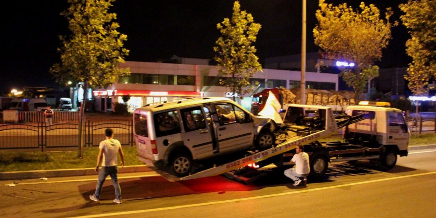 Samsun'da trafik kazası: 1 ölü 