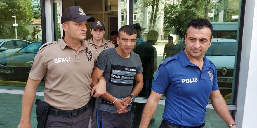 Samsun'da hırsızlık yapan genç, polisin takibi sonucu yakalandı 