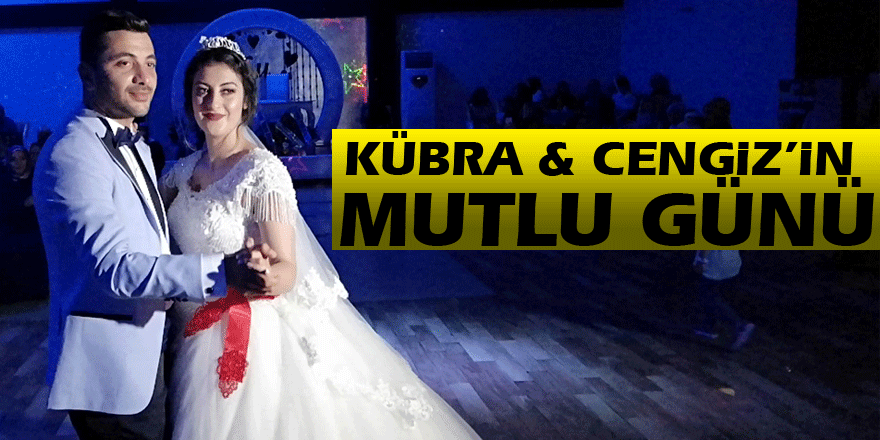 Kübra & Cengiz’in mutlu günü