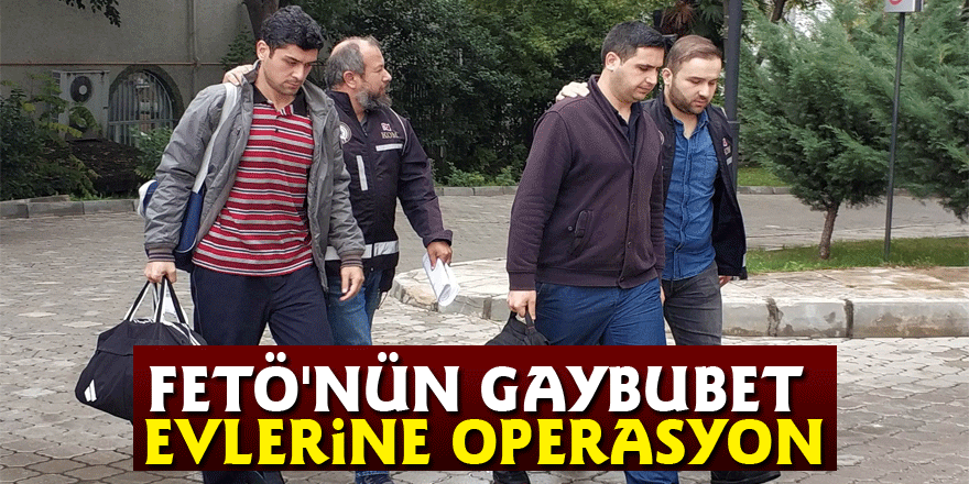 Samsun'da FETÖ'nün gaybubet evlerine operasyon: 3 gözaltı