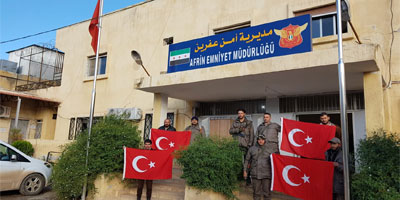 Afrin'de gurur tabloları