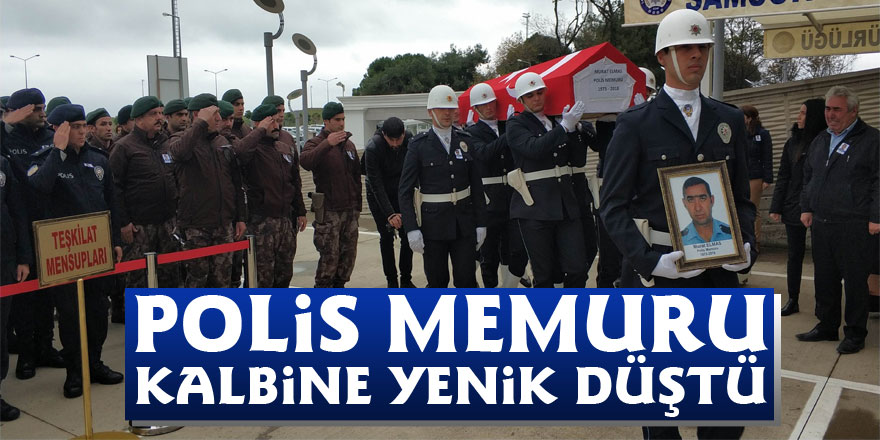 Polis memuru kalbine yenik düştü