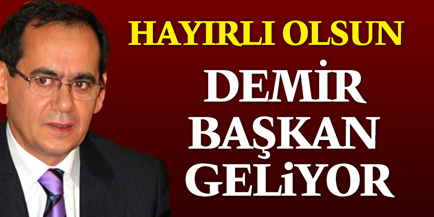 Samsun'a "Mustafa Demir" hayırlı olsun