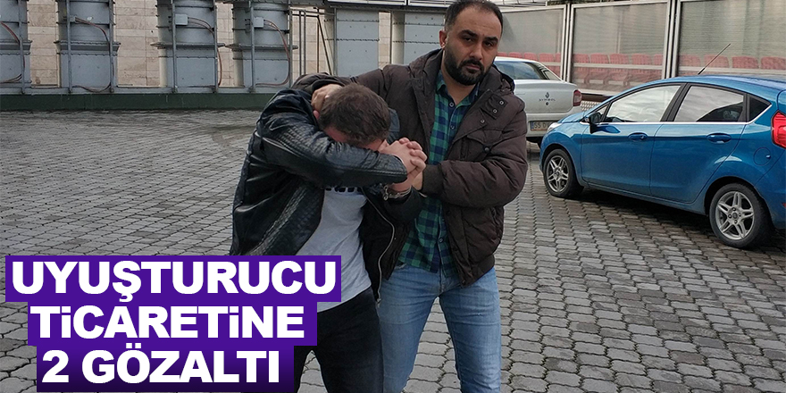 Samsun'da uyuşturucu ticaretine 2 gözaltı