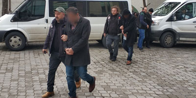 Samsun'da uyuşturucu operasyonu, aynı aileden 4 şahsa gözaltı