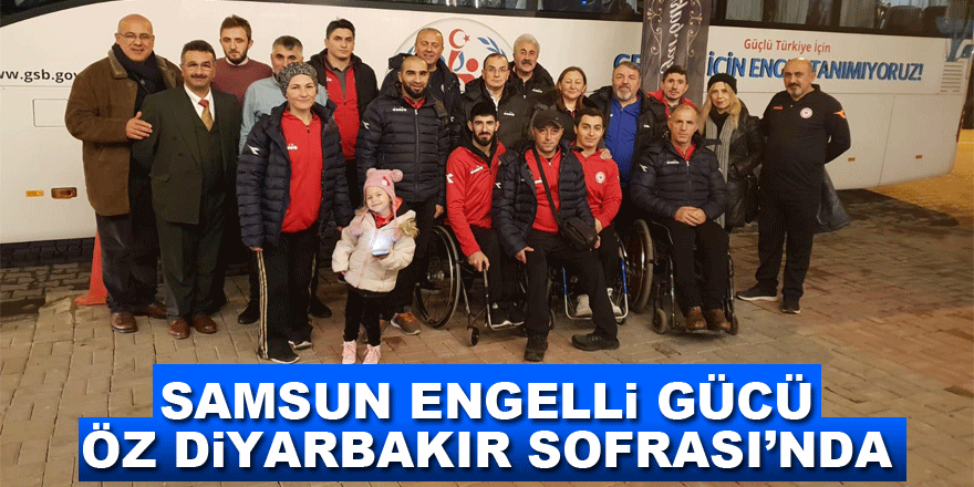 Samsun Engelli Gücü Öz Diyarbakır Sofrası’nda