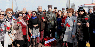 Yunanlılar, mübadelenin 96. yıldönümünde Samsun’da gözyaşı döktü