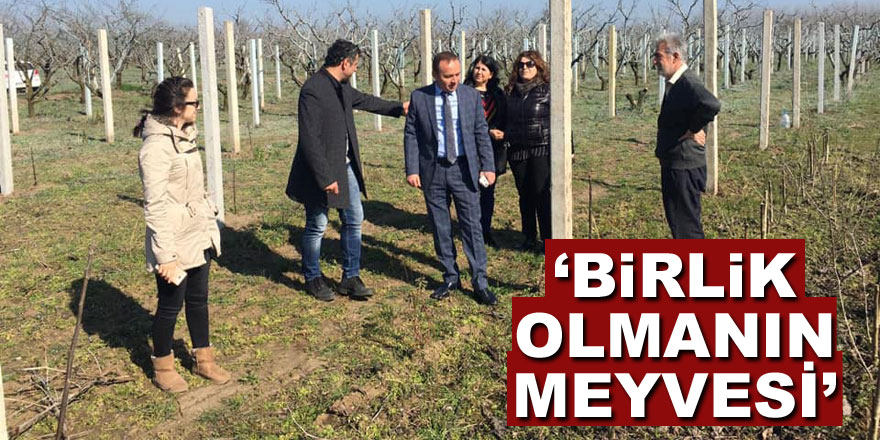 ‘BİRLİK OLMANIN MEYVESİ’