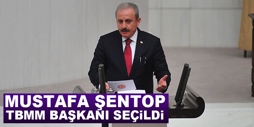 Mustafa Şentop TBMM Başkanı seçildi