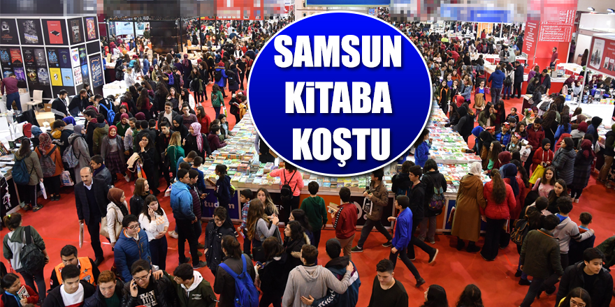 Samsun kitaba koştu 