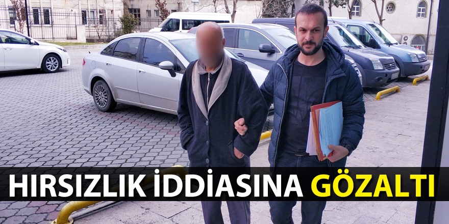 Hırsızlık iddiasına gözaltı 